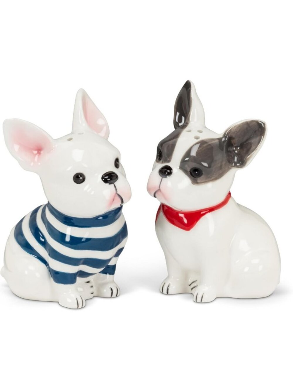 Charming French Bulldog Salt & Pepper Shaker Set - Cute Kitchen Decor, Gift Idea